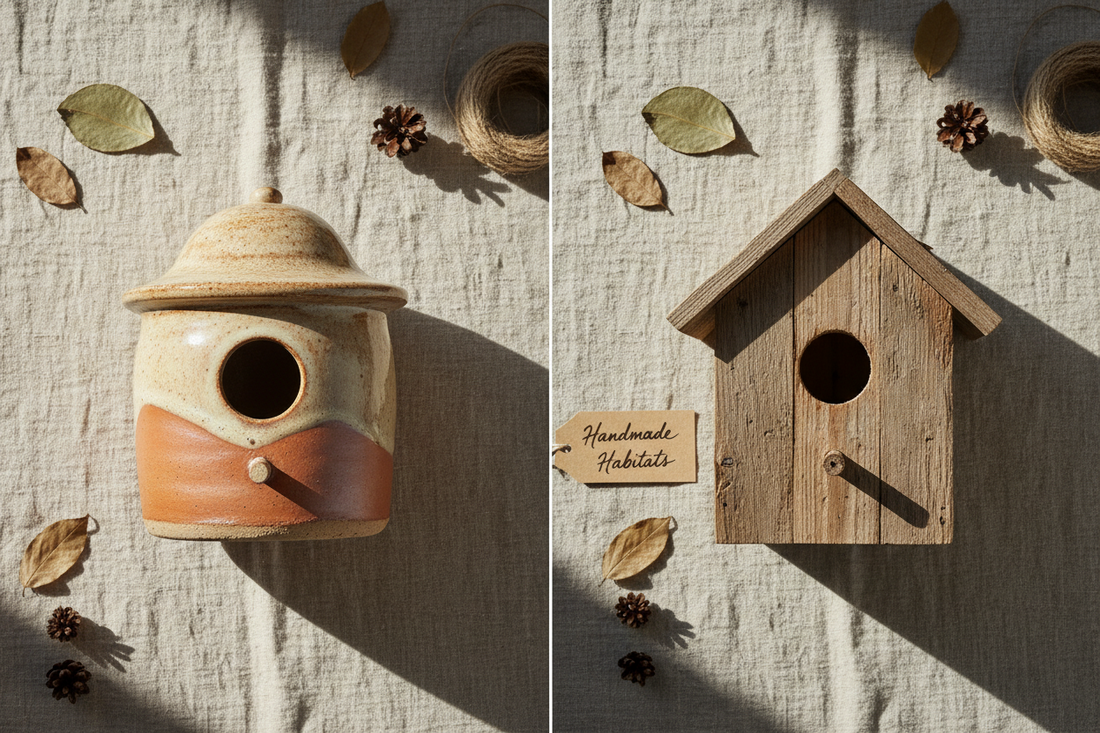 Ceramic vs. Wood Birdhouses: Which Is Best?