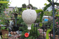 Ceramic Hummingbird Feeder - Speckled Oatmeal